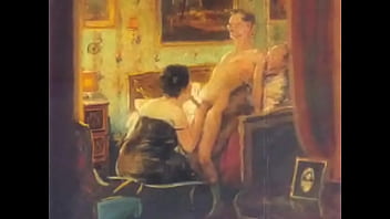 Retro erotic art