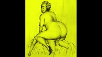 Retro erotic art