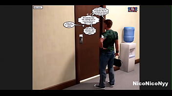 La madrastra le montaba los cachos a su papa y el la descubrio y tuvo que montar su enorme polla