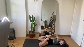 Tattoo beauty power yoga sculpt lean muscle