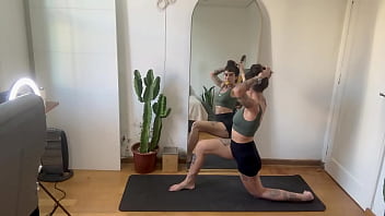 Tattoo beauty power yoga sculpt lean muscle