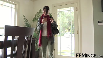 Feminge 4k blonde thief compels the hot student