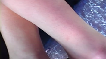 Nose job hot blonde gets tits throat & cunt fucked