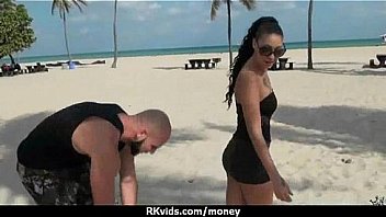 Tight teen fucks a man in front of the camera for cash 11