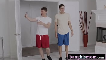 Caught in the act gorgeous stepmoms swap sons for a wild revenge fling