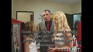 Teacher bangs girls tight booty