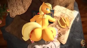 Applejack getting fucked