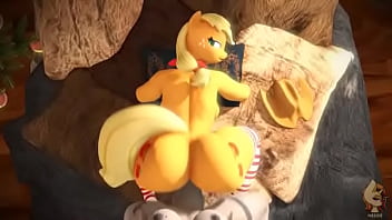 Applejack getting fucked