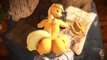 Applejack getting fucked