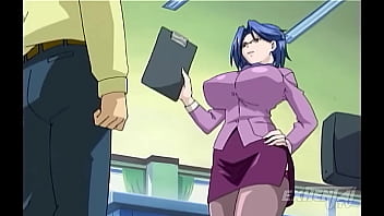 Le hago una mamada y él me folla en medio de la clase hentai sin censura subtitulado