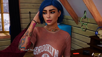 Being a dik #242 sleepover with my busty rich college girlfriend with a fat ass