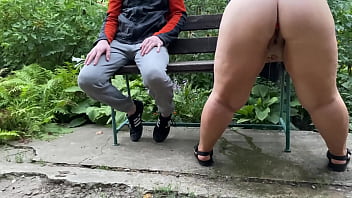 The step son was peeping at his step mother's sweet hole