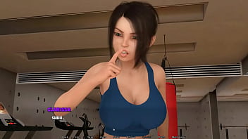 Erection on the first night together and she goes to the bathroom to touch herself