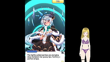 Hentai anime girl stuck in tunnel panties stuck in juicy pussy