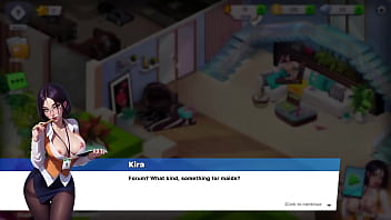 Horny villa game test & girl commentary