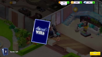 Horny villa game test & girl commentary