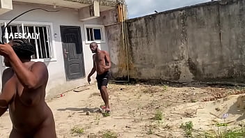 Compound game ended with sexyskaly giving her disability neighbors doggy