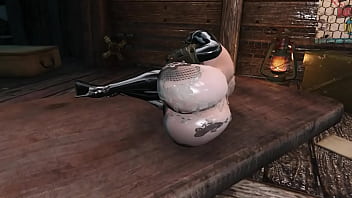 Fallout 4 gangbang with raiders