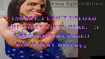 Big n sexy britney wonder woman makes superman’s day promo video 1 minute sfw