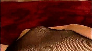 Brunette in fishnets butt fucking shock wave