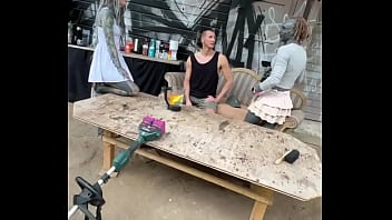 Here we are behind the scenes—getting ready for some filming action what’s your favorite part of bts moments