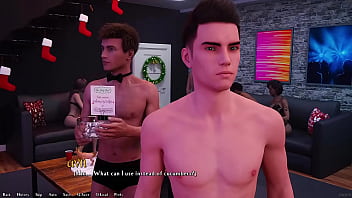 Being a dik #228 slutty brunette college girl flashes santa