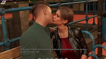 Taboo university #43 hot busty brunette milf jerks me off in public while i finger her till she cums she swallows all my juicy cum