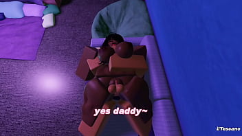 Fucking my chocolate bitch