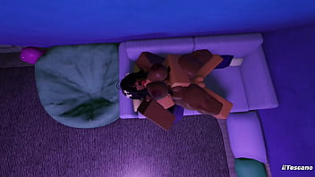 Fucking my chocolate bitch