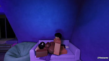 Fucking my chocolate bitch