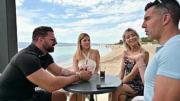 Racy Girls Rebecca Volpetti And Veronica Leal Hook Up With Strangers For Vacay Dp Sex Gp3160 thumbnail