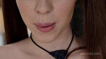 Full piss on jessie way when she's lying down drinks pee of three hard dicks dap hard spitting slapping nrx105