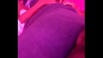 Young ebony couple fuck