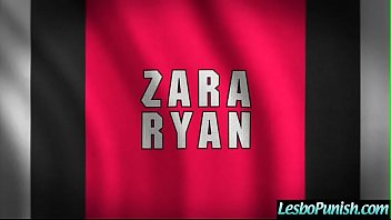 Gina valentina & zara ryan lesbians in girl on girl hard punish sex using toys clip 19
