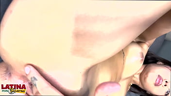 Latina porn casting very skinny tiny latina can hardly get her mouth around bwc