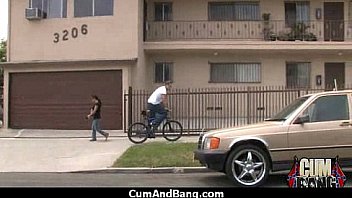 Cum and bang group facial jizz 4