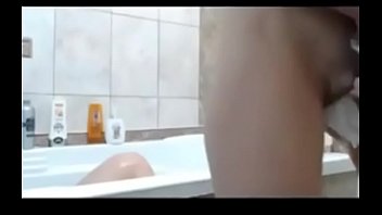 Two young lesbians playing dildos on bath sexowebcam online