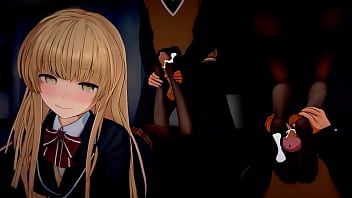 Mahiru shiina tiene sexo ntr con su viejo calentón