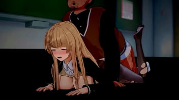 Mahiru shiina tiene sexo ntr con su viejo calentón