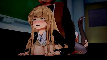 Mahiru shiina tiene sexo ntr con su viejo calentón