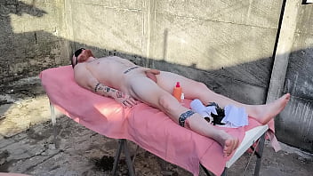 Toque ao ar livre prazer em estado bruto ”