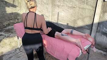 Toque ao ar livre prazer em estado bruto ”