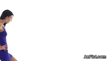 Lesbo Chick Gets Her Bald Slit And Anal Fist Fucked thumbnail