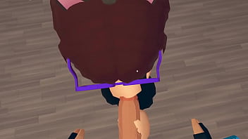 Girl sucks my dick in rec room till i cum all over her screenmode