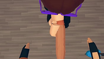 Girl sucks my dick in rec room till i cum all over her screenmode
