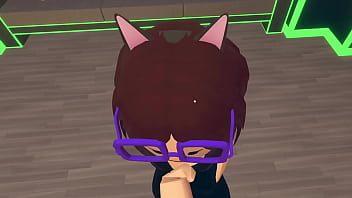 Girl sucks my dick in rec room till i cum all over her screenmode