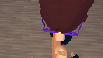 Girl sucks my dick in rec room till i cum all over her screenmode