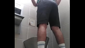 Gay Man With Uncut Dick Peeing thumbnail