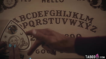 Virgin blonde double penetration fuck by her hung stepbros