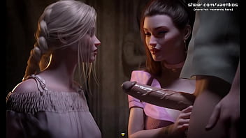 Innocent Virgin Hot Blonde 18yo Step Sister Babe Gets Her Young Pussy Fingered And Gives Step Brother's Big Cock A Blowjob Symphony Of The Serpent Taboo Hentai Game Part #2 thumbnail